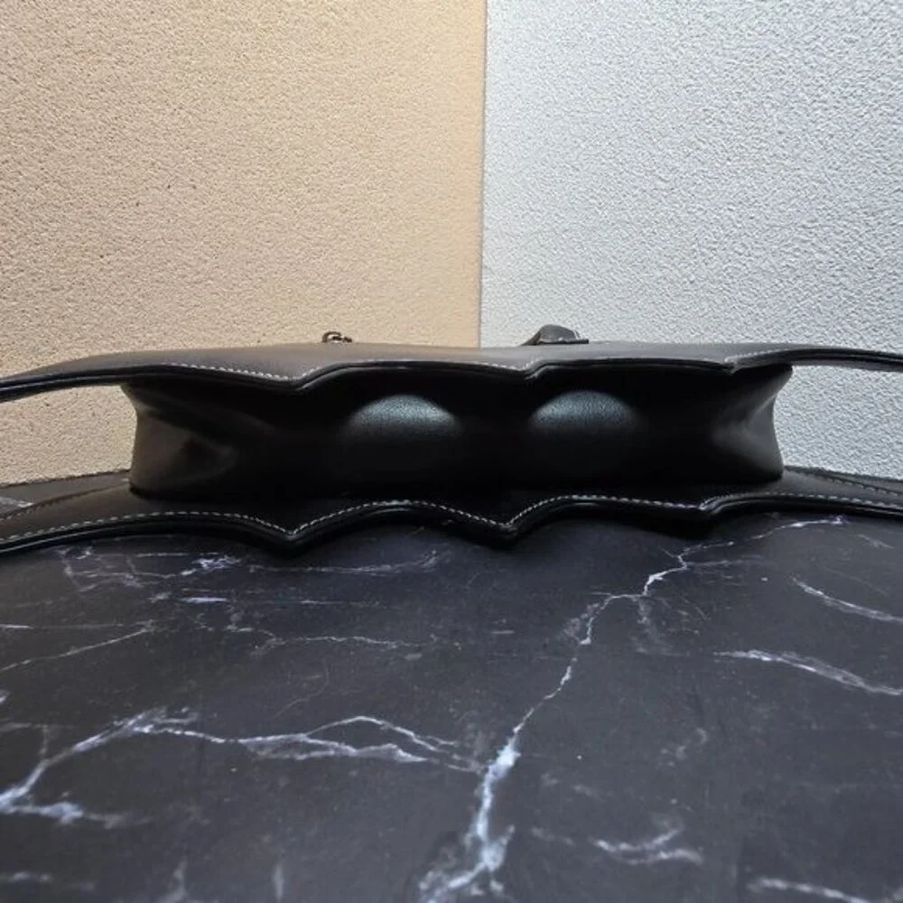 🎃 Bat Crossbody / Handbag With‎ Spider Web Design (NWOT)